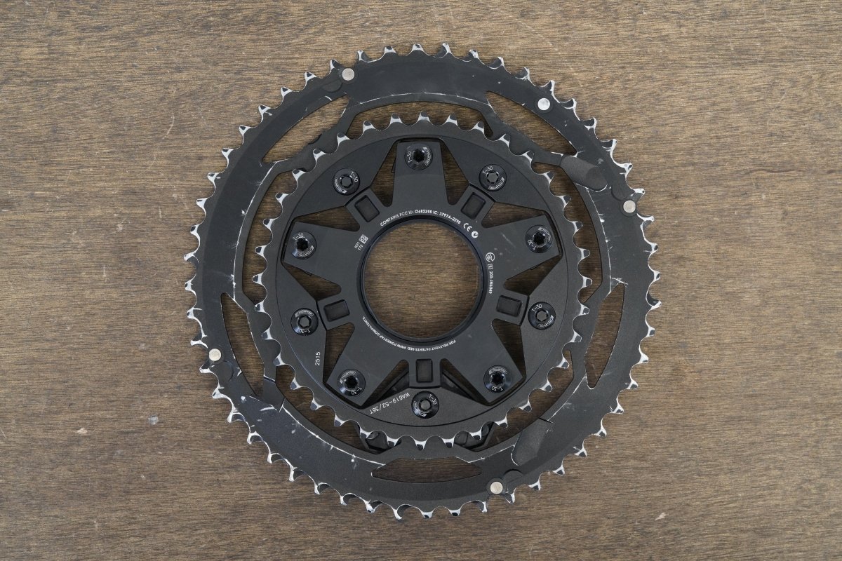 52/36T PowerTap C1 5x110 BCD Chain Ring Power Meter 325g