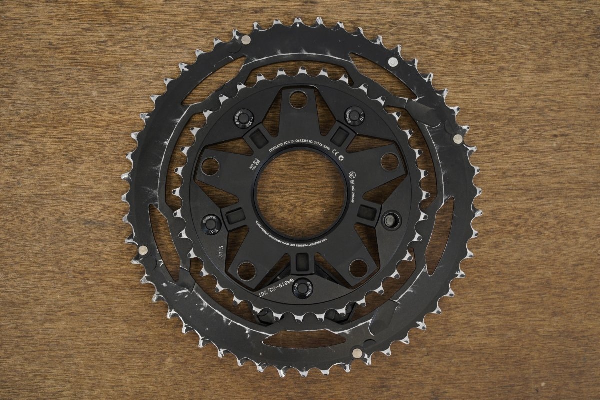 52/36T PowerTap C1 5x110 BCD Chain Ring Power Meter