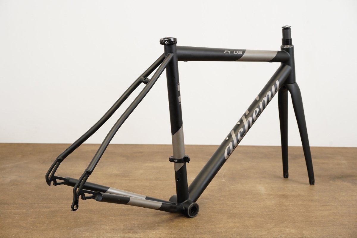 52cm Alchemy Eros ENVE Di2 Titanium Rim Brake Road Frameset