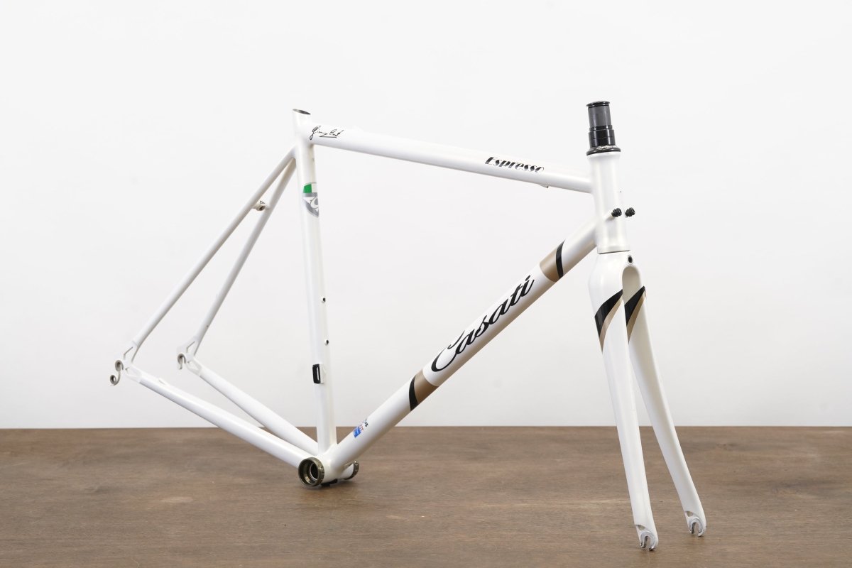 52cm Casati Espresso Steel Rim Brake Road frameset