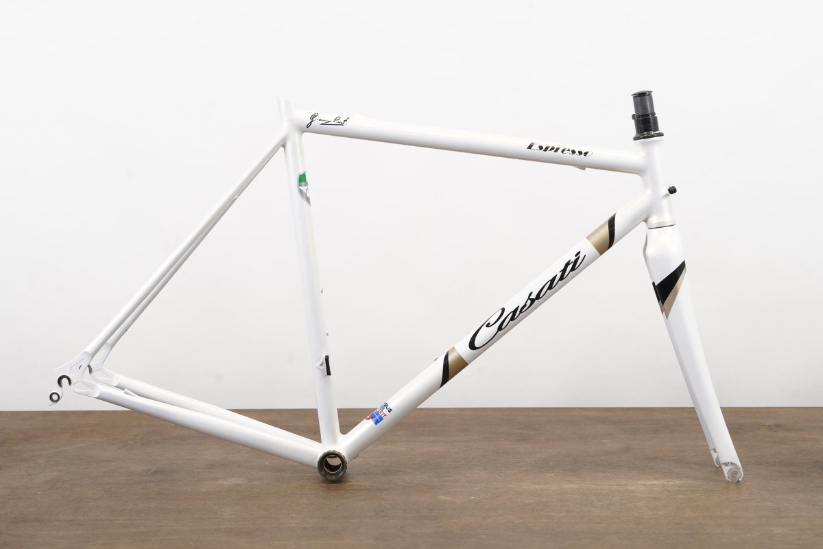52cm Casati Espresso Steel Rim Brake Road frameset