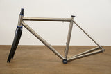 52cm Dean El Diente Di2 Titanium Carbon Rim Brake Frameset