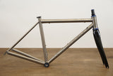 52cm Dean El Diente Di2 Titanium Carbon Rim Brake Frameset
