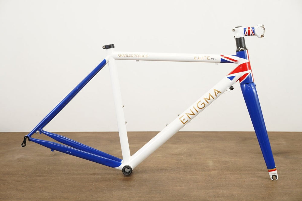 Anigma Rims 52cm Enigma Elite HSS Steel Rim Brake Road Frameset – Elevate Cycling