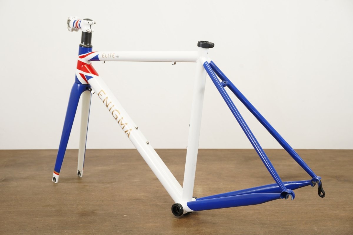 52cm Enigma Elite HSS Steel Rim Brake Road Frameset