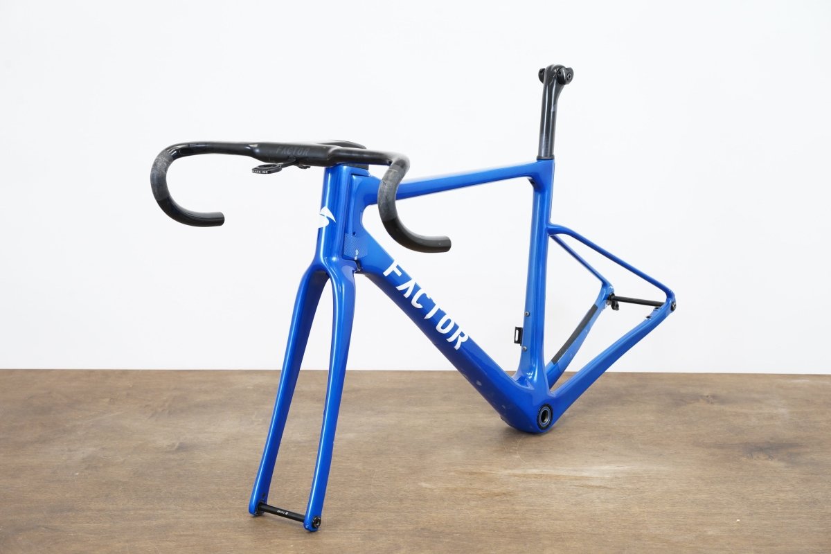 52cm Factor Vista Carbon Disc Brake Road Frameset + Cockpit