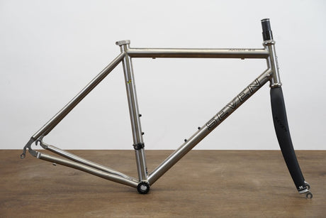 52cm Seven Axiom SG Titanium Rim Brake Road Frameset
