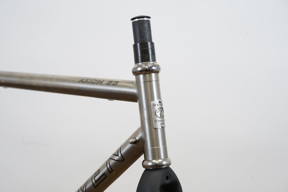 52cm Seven Axiom SG Titanium Rim Brake Road Frameset