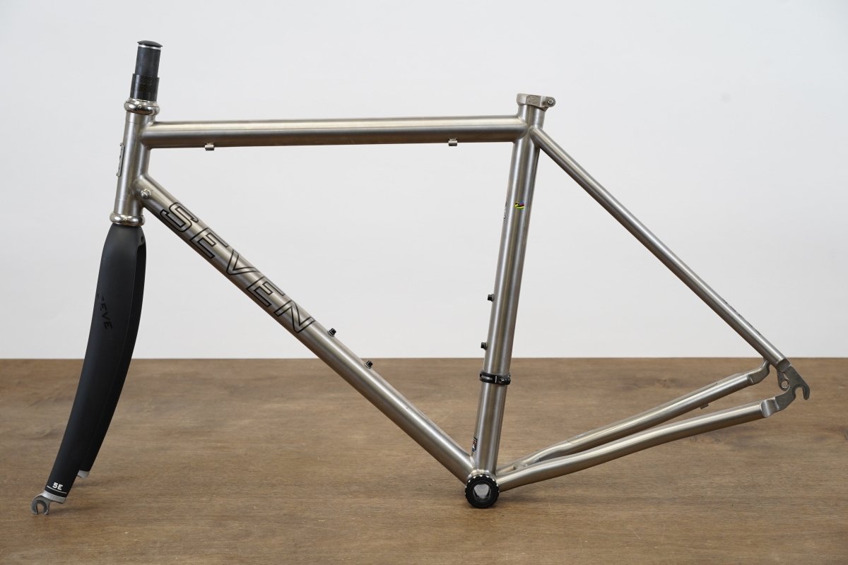 52cm Seven Axiom SG Titanium Rim Brake Road Frameset