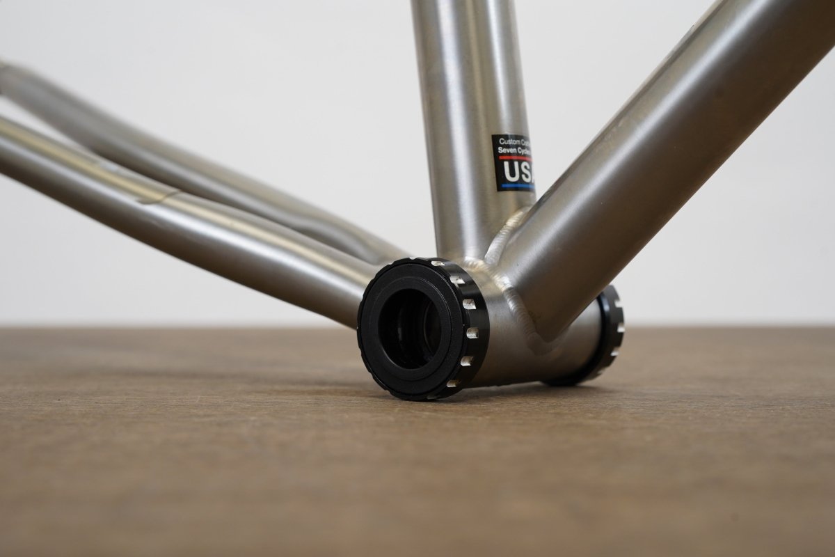 52cm Seven Axiom SG Titanium Rim Brake Road Frameset