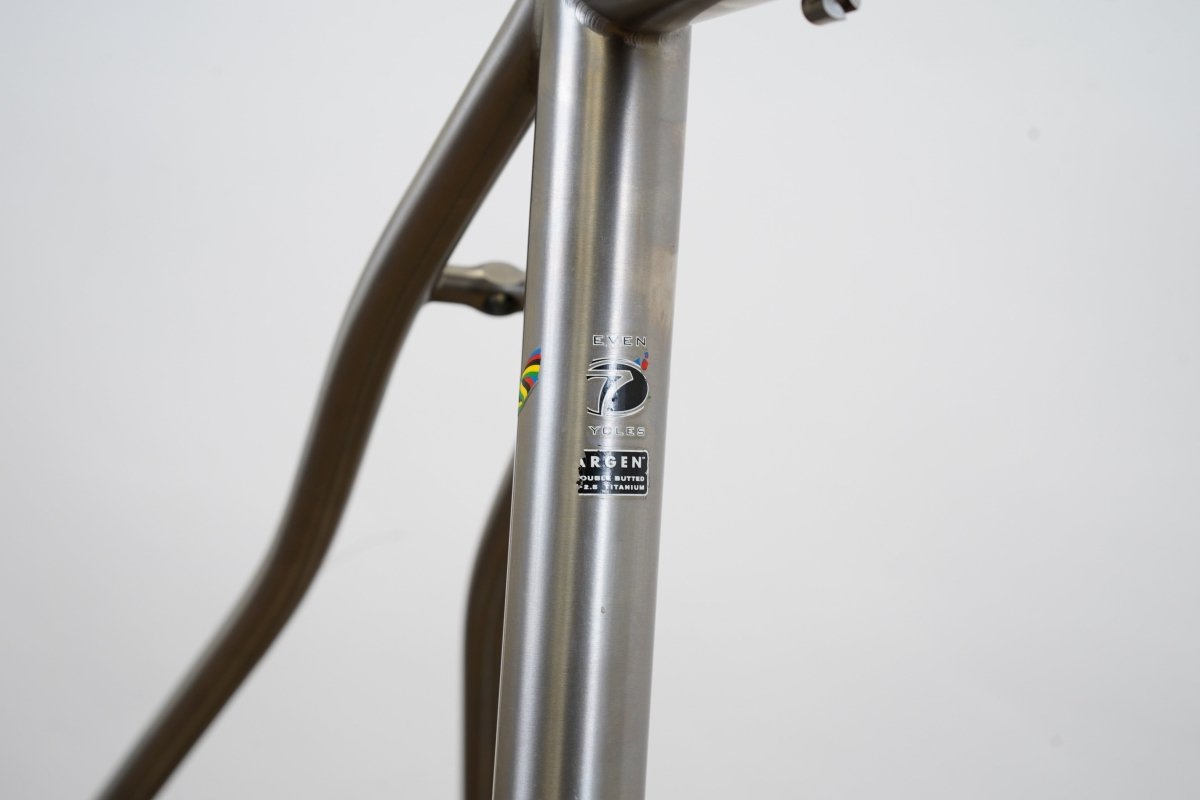 52cm Seven Axiom SG Titanium Rim Brake Road Frameset