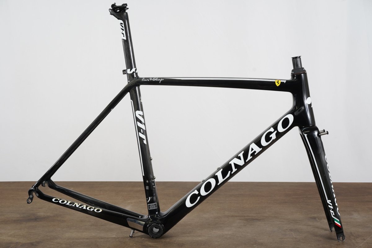 52s Colnago V1-R Ferrari Edition Carbon Rim Brake Road Frameset