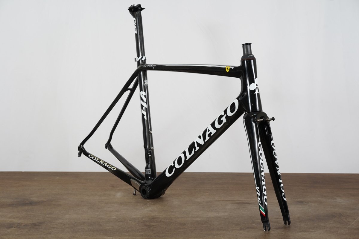 52s Colnago V1-R Ferrari Edition Carbon Rim Brake Road Frameset 