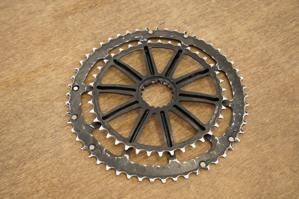53/39T Cannondale Spidering OPI 10-Arm Chainrings For Cannondale Si Hollowgram