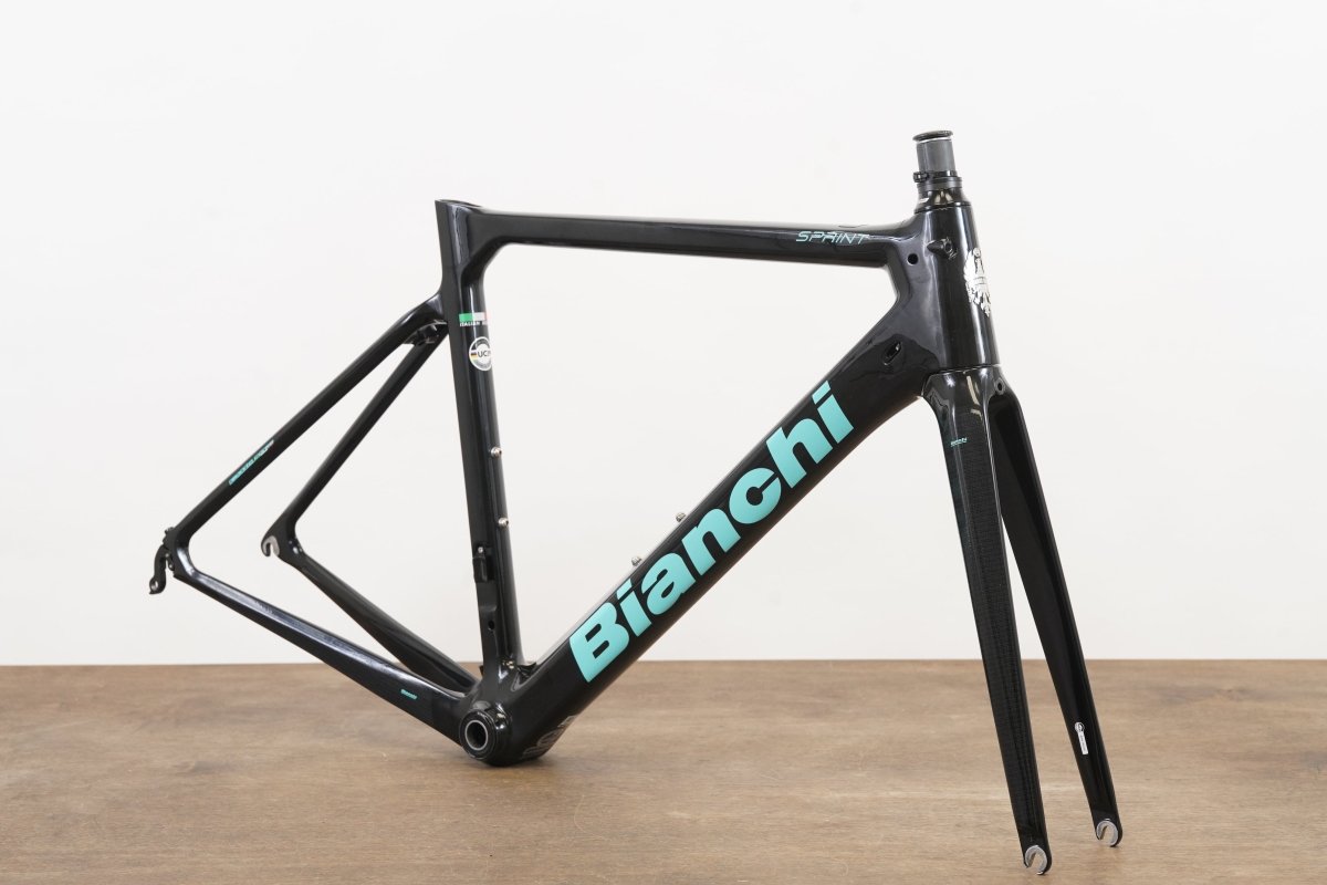 53cm Bianchi Sprint Carbon Rim Brake Road Frameset