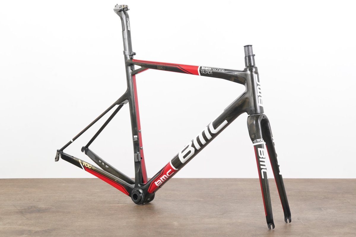 53cm BMC TeamMachine SLR01 Carbon Rim Brake Frameset SLR 01