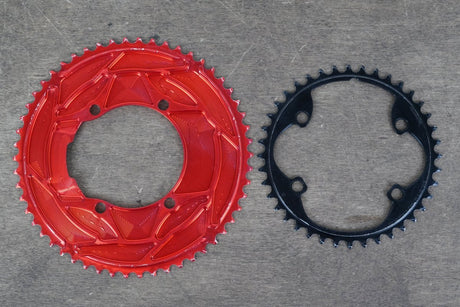 54/40T Alugear Components 4x110 12 Speed Road Chainring 185g