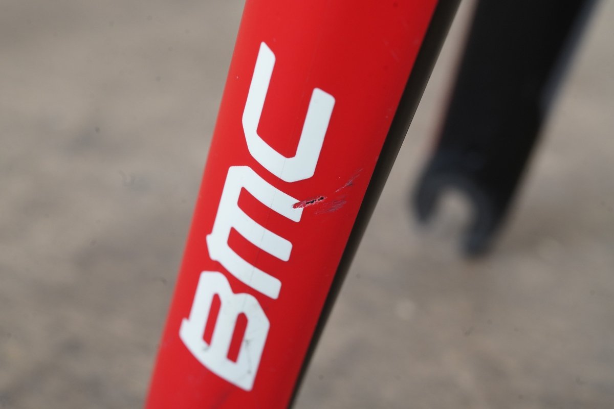 54cm BMC TeamMachine SLR01 Carbon Rim Brake Frameset SLR 01