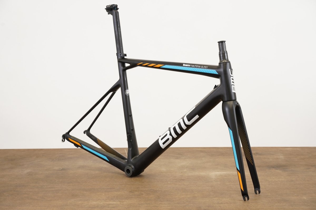 54cm BMC TeamMachine SLR01 Carbon Rim Brake Frameset SLR 01