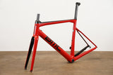 54cm BMC TeamMachine SLR01 Carbon Rim Brake Frameset SLR 01 *Repaired*