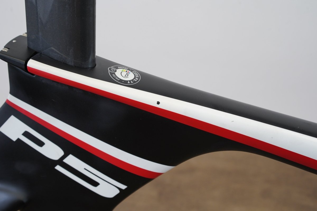 54cm Cervelo P5 TT Triathlon Carbon Rim Brake Frameset + Magura + Handlebar