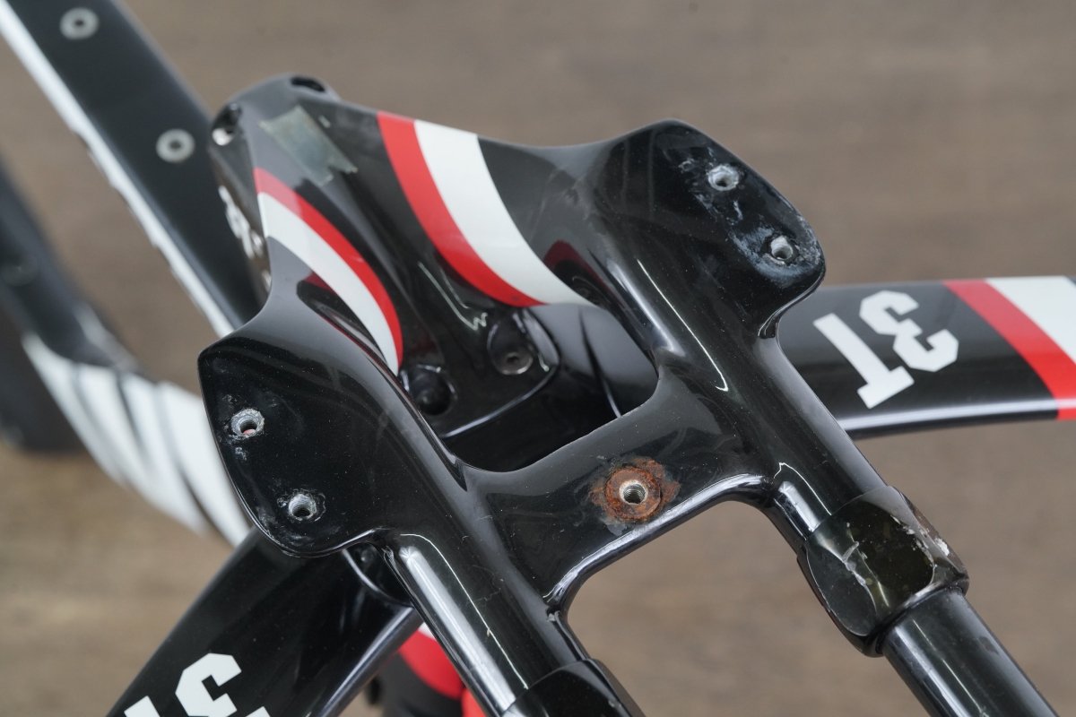 54cm Cervelo P5 TT Triathlon Carbon Rim Brake Frameset + Magura + Handlebar