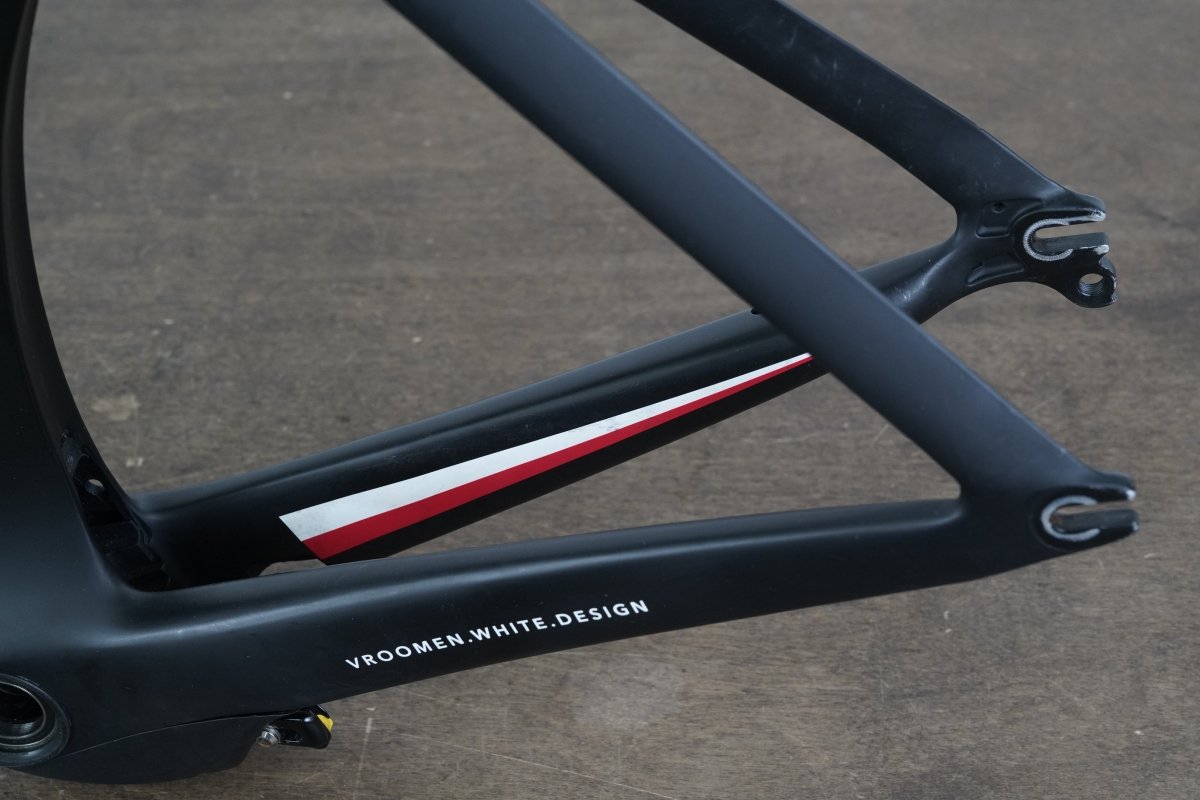 54cm Cervelo P5 TT Triathlon Carbon Rim Brake Frameset + Magura + Handlebar