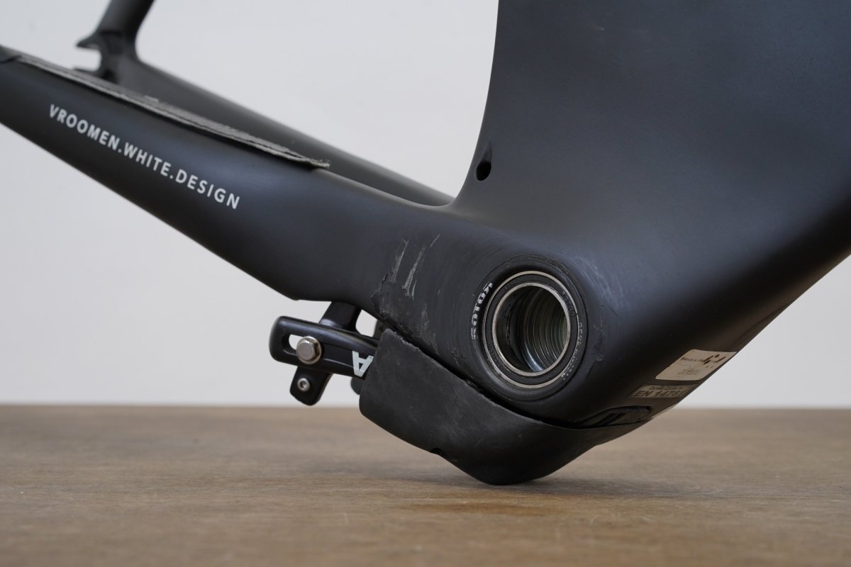 54cm Cervelo P5 TT Triathlon Carbon Rim Brake Frameset + Magura + Handlebar