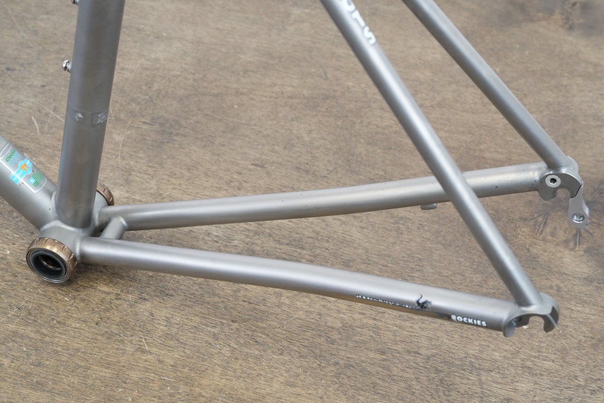 54cm Moots Vamoots CR ENVE Titanium Rim Brake Road Frameset