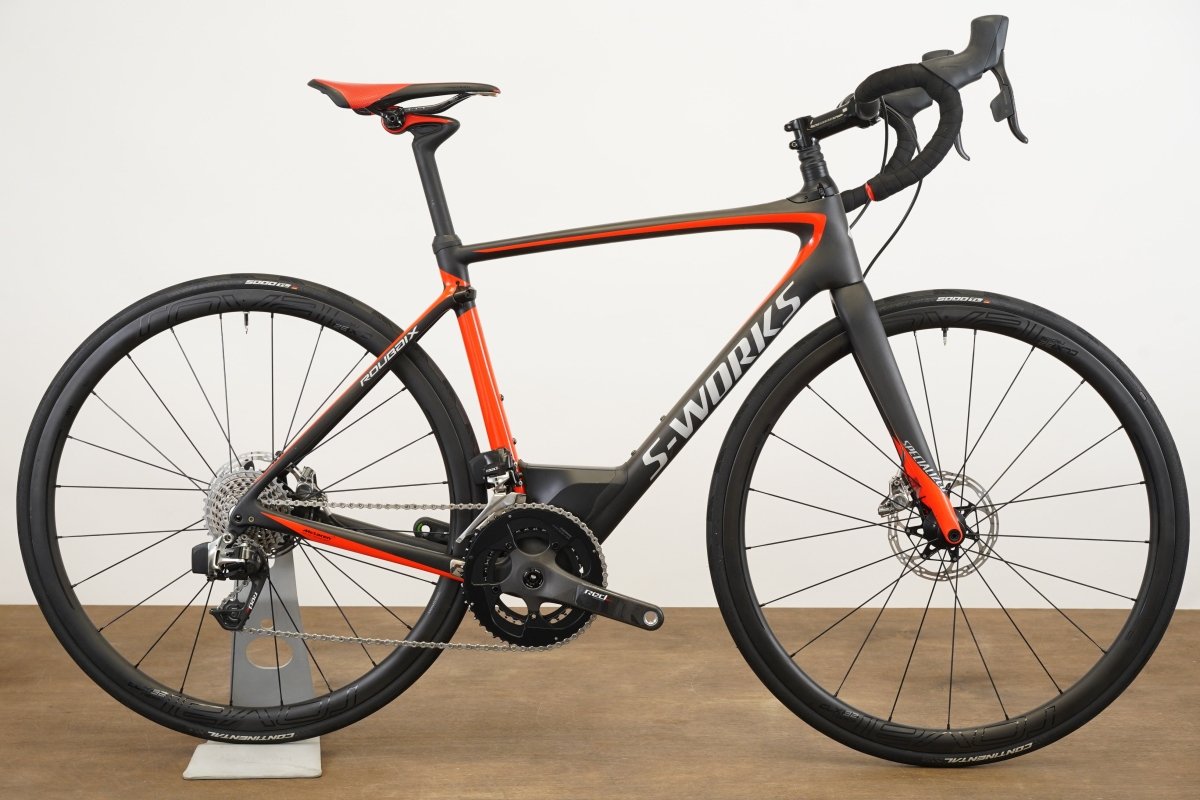 54cm Specialized S-WORKS Roubaix SRAM Red eTap Roval Carbon Disc Road Bike
