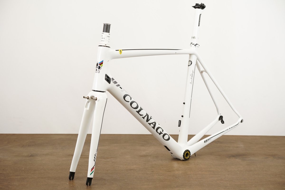 54s Colnago V1-R Ferrari Edition Carbon Rim Brake Road Frameset