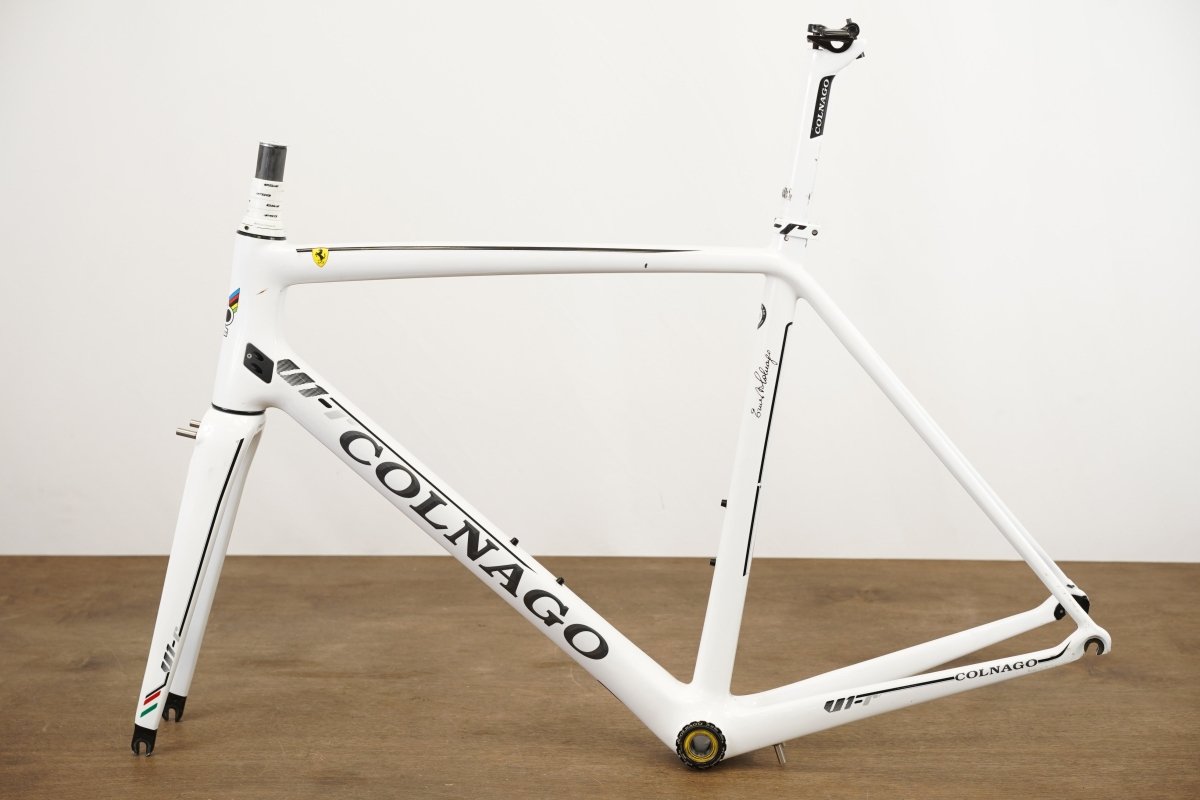 54s Colnago V1-R Ferrari Edition Carbon Rim Brake Road Frameset