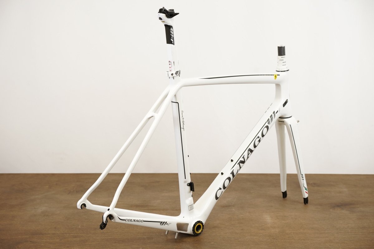 54s Colnago V1-R Ferrari Edition Carbon Rim Brake Road Frameset