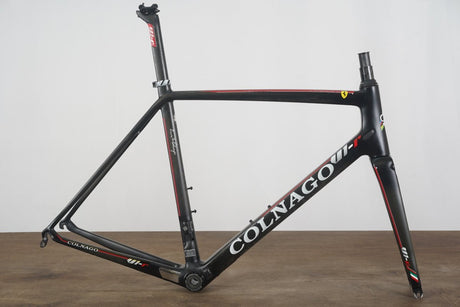 54s Colnago V1-R Ferrari Edition Carbon Rim Brake Road Frameset