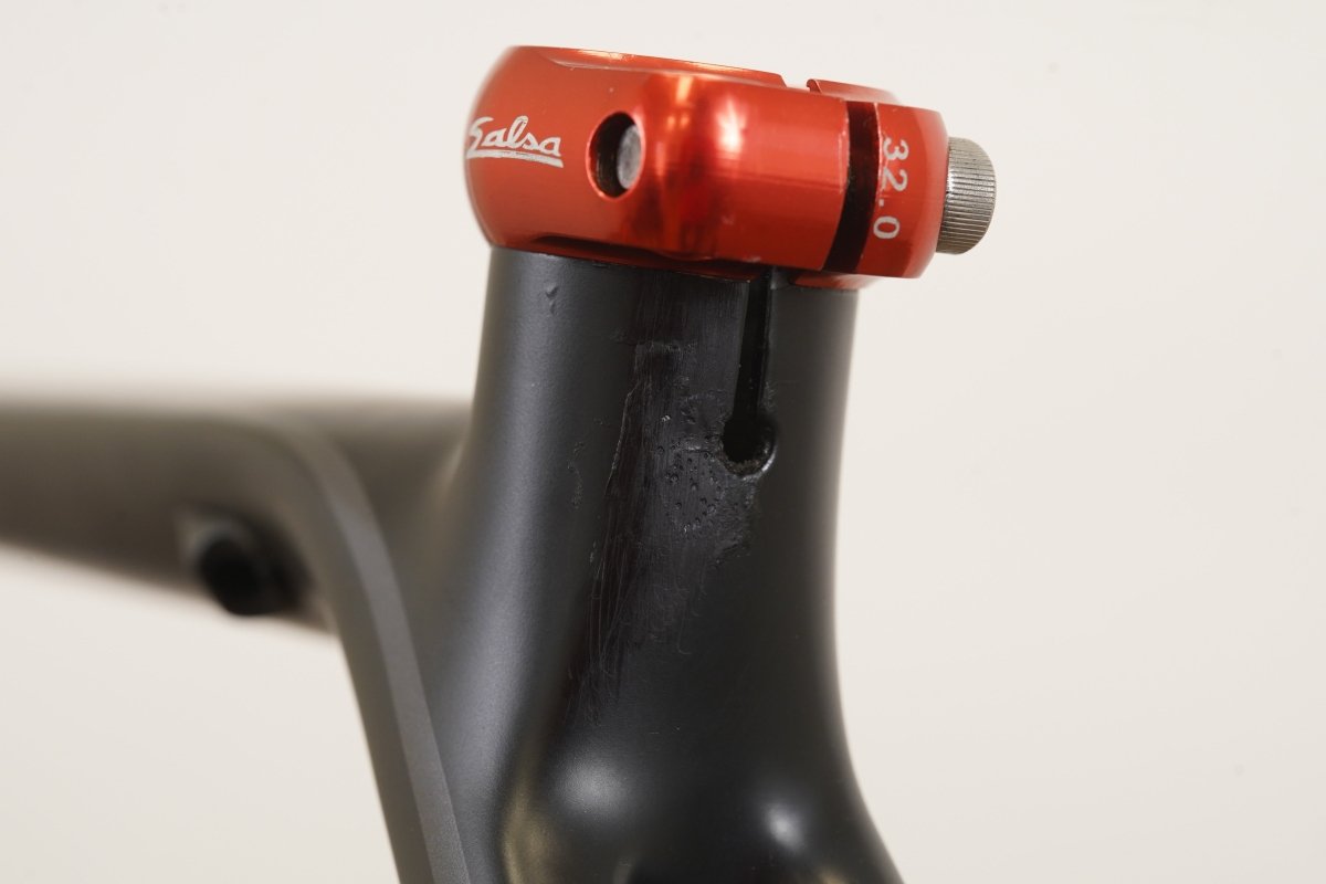 55cm Orbea Orca Carbon Rim Brake Road Frameset *Damaged*