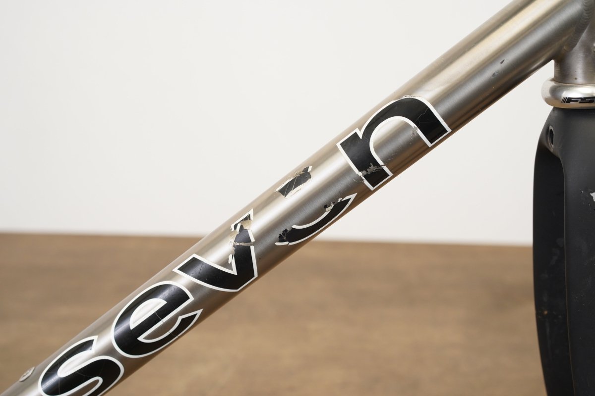 55cm Seven 622 SL Carbon Titanium Rim Brake Road Frameset (Custom Geometry)