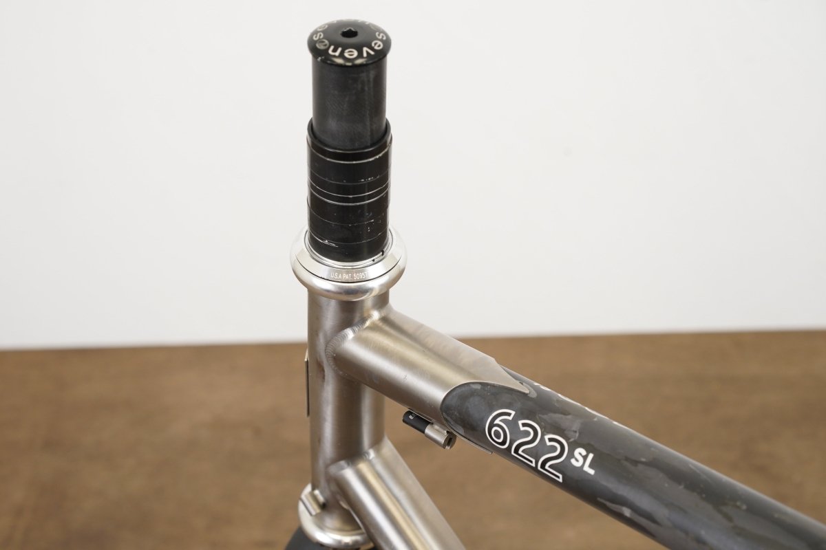 55cm Seven 622 SL Carbon Titanium Rim Brake Road Frameset (Custom Geometry)