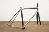 55cm Seven Elium SG Carbon Titanium Rim Brake Road Frameset