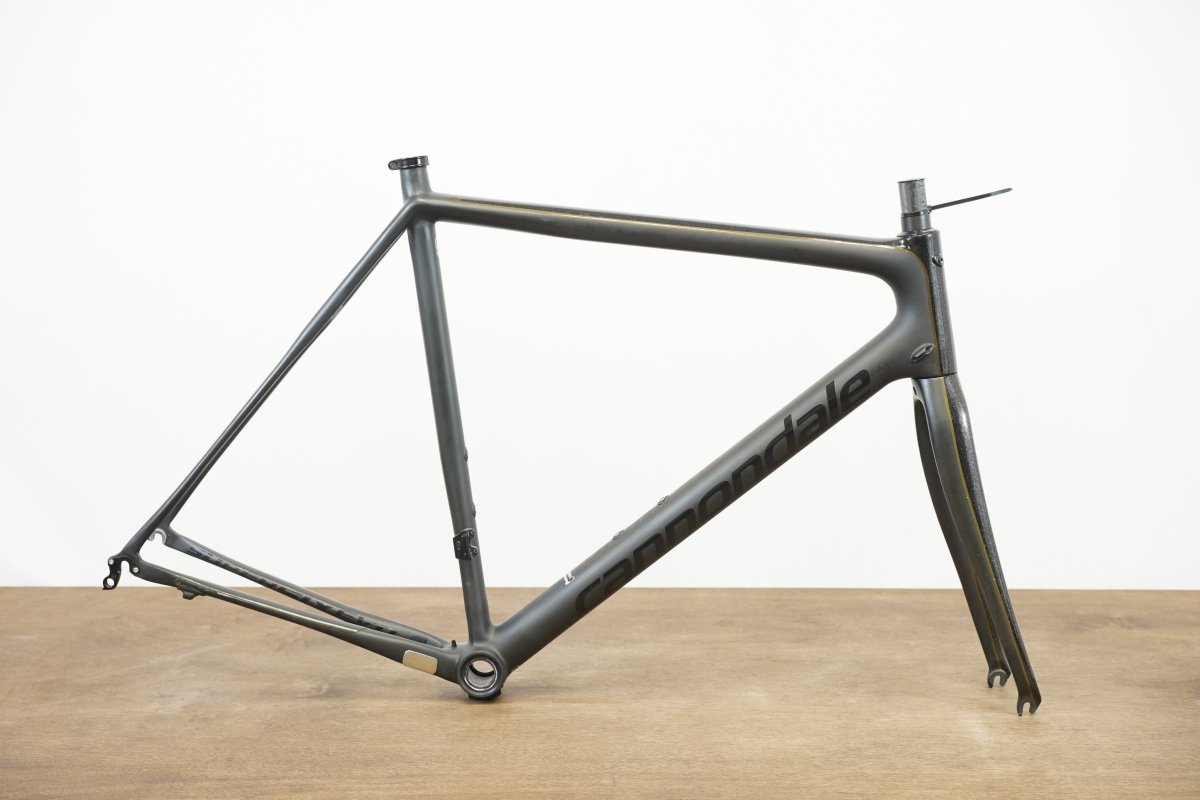 56cm Cannondale SuperSix EVO Black Inc. Carbon Rim Brake Frameset Super Six