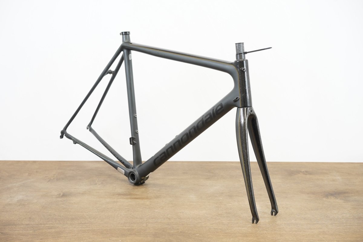56cm Cannondale SuperSix EVO Black Inc. Carbon Rim Brake Frameset Super Six