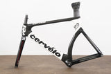 56cm Cervelo P3 Carbon Aero Rim Brake TT Triathlon Frameset