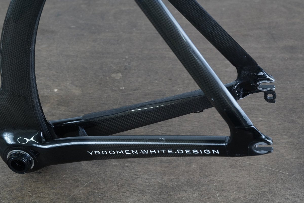 56cm Cervelo P3 Carbon Aero Rim Brake TT Triathlon Frameset