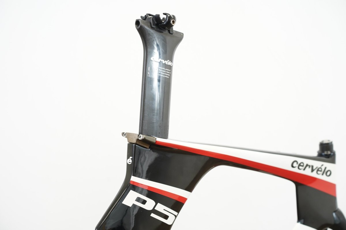 56cm Cervelo P5 TT Triathlon Carbon Rim Brake Frameset – Elevate