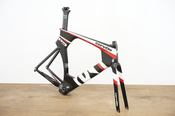 56cm Cervelo P5 TT Triathlon Carbon Rim Brake Frameset – Elevate