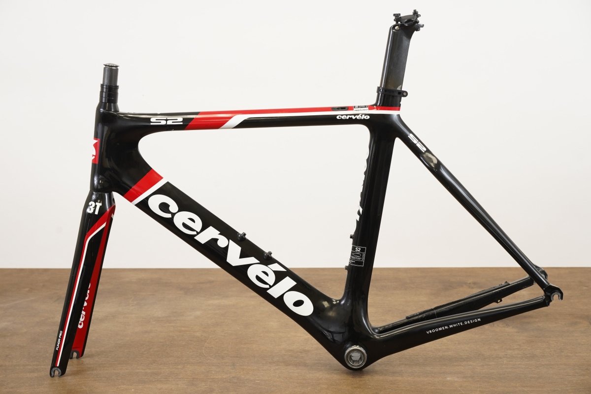 56cm Cervelo S2 Carbon Aero Rim Brake Road Frameset