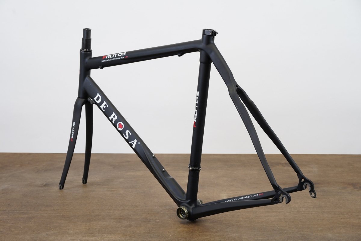 56cm De Rosa Protos Carbon Rim Brake Road Frameset