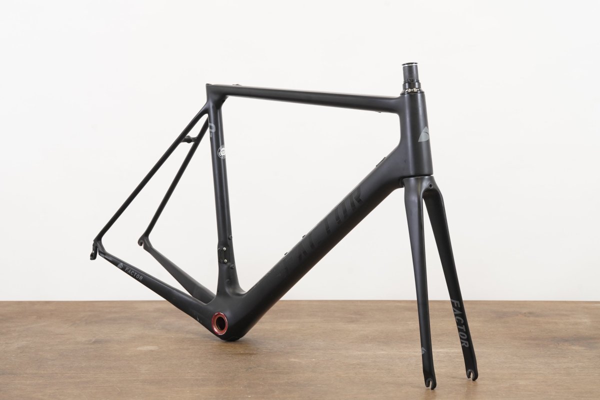 56cm Factor O2 Carbon Rim Brake Road Frameset *Repaired*