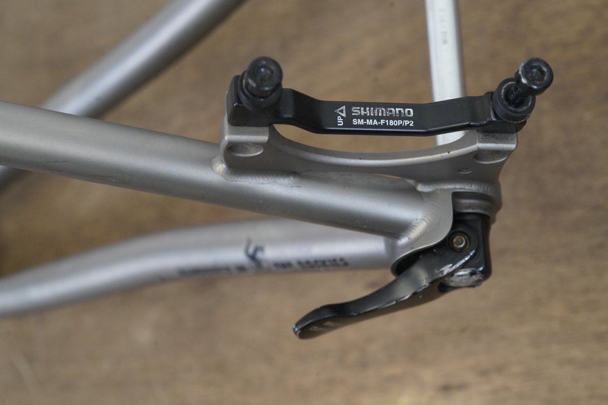 56cm Moots Routt ENVE Titanium Disc Brake Road Frameset