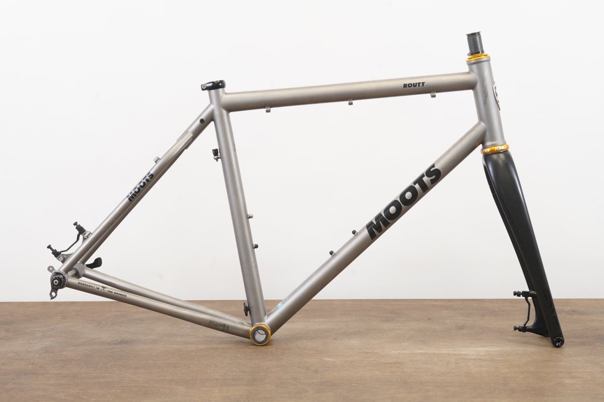 56cm Moots Routt ENVE Titanium Disc Brake Road Frameset