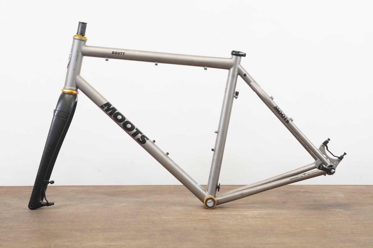 56cm Moots Routt ENVE Titanium Disc Brake Road Frameset